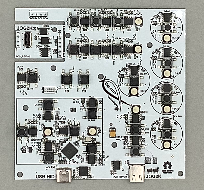 Jog2K Slim Keypad Pendant PCBA