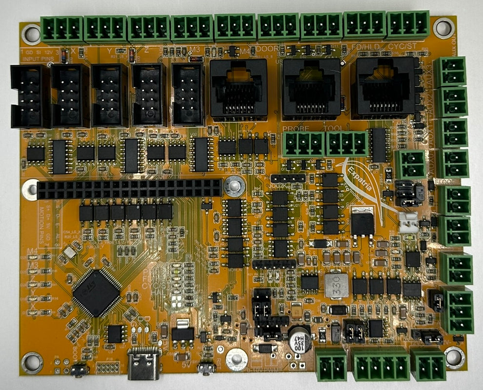 FlexiHAL Isolated CNC Controller Rev A7 for GRBLHAL and LinuxCNC ...